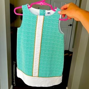 Janie and Jack Geometric Shift Dress